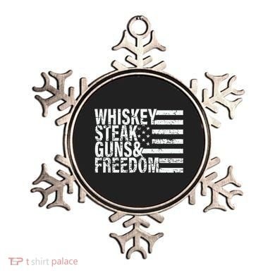 Whiskey Steak Guns And Freedom Pro America Ornament