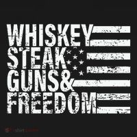 Whiskey Steak Guns And Freedom Pro America Visor thumb 3