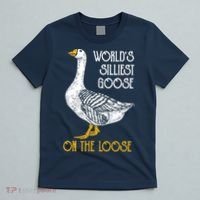 World's Silliest Goose On The Loose Funny T-Shirt thumb 5