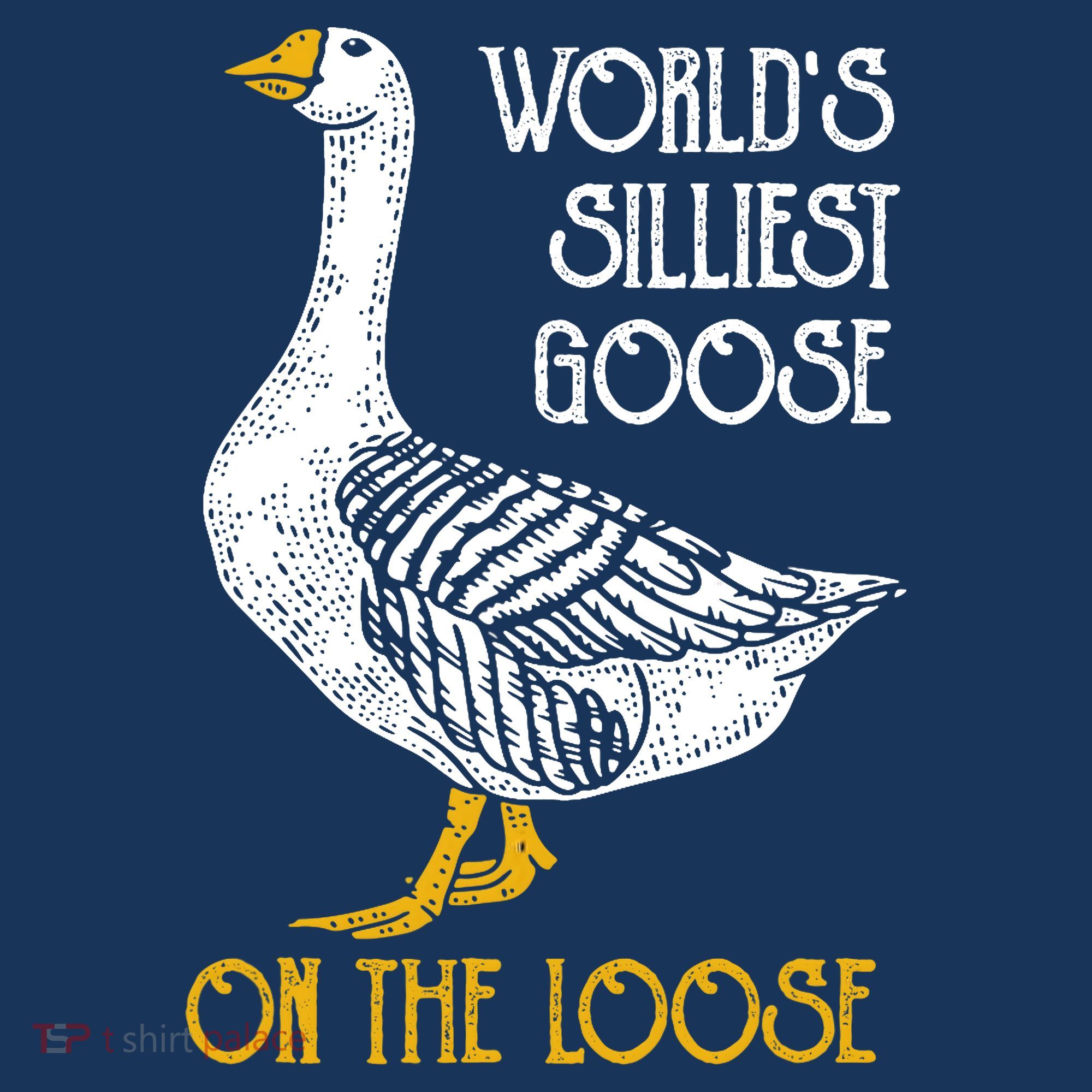 World's Silliest Goose On The Loose Funny Mousepad