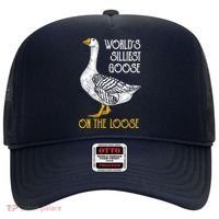 World's Silliest Goose On The Loose Funny Hat thumb 0