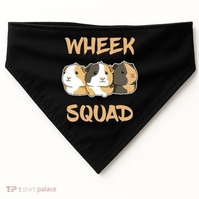 Wheek Squad Guinea Pig USA-Made Doggie Bandana