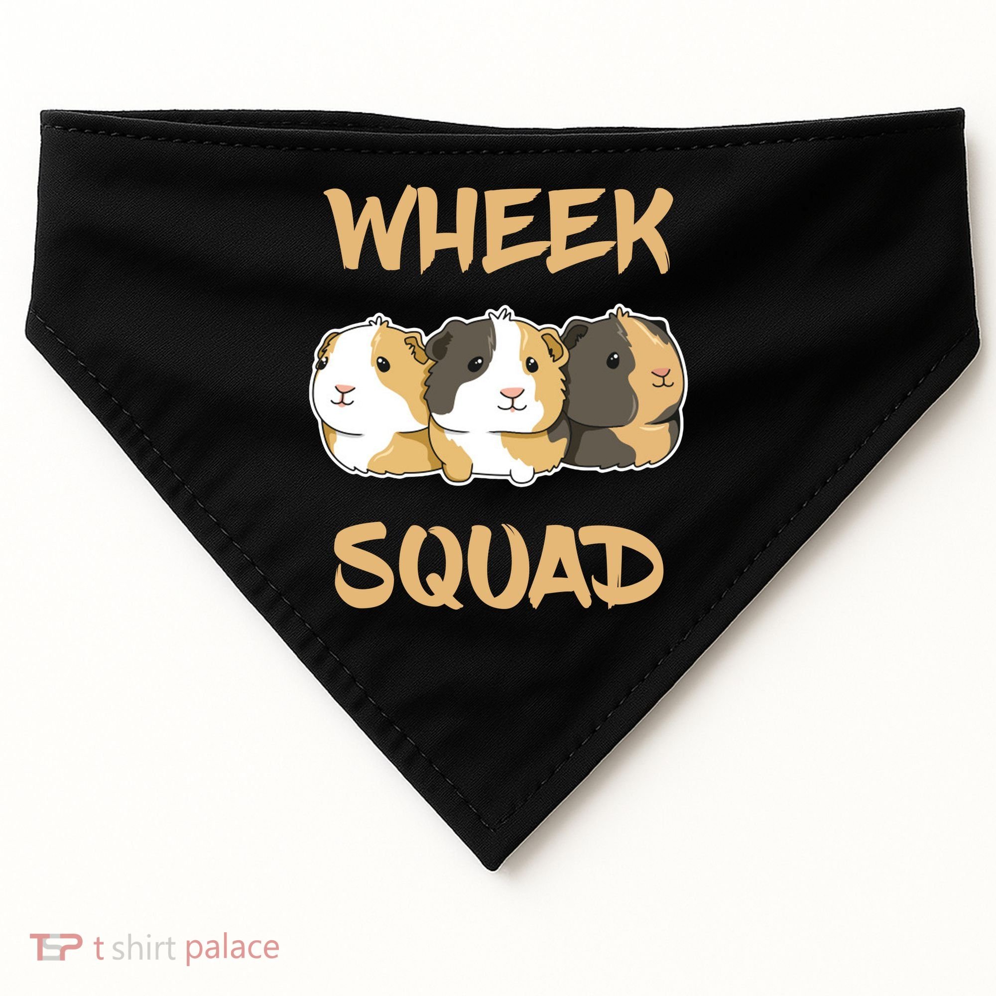 Wheek Squad Guinea Pig USA-Made Doggie Bandana