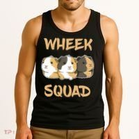 Wheek Squad Guinea Pig Tank Top thumb 3