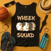 Wheek Squad Guinea Pig Tank Top thumb 4