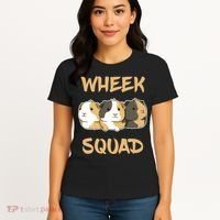 Wheek Squad Guinea Pig Women's T-Shirt thumb 4