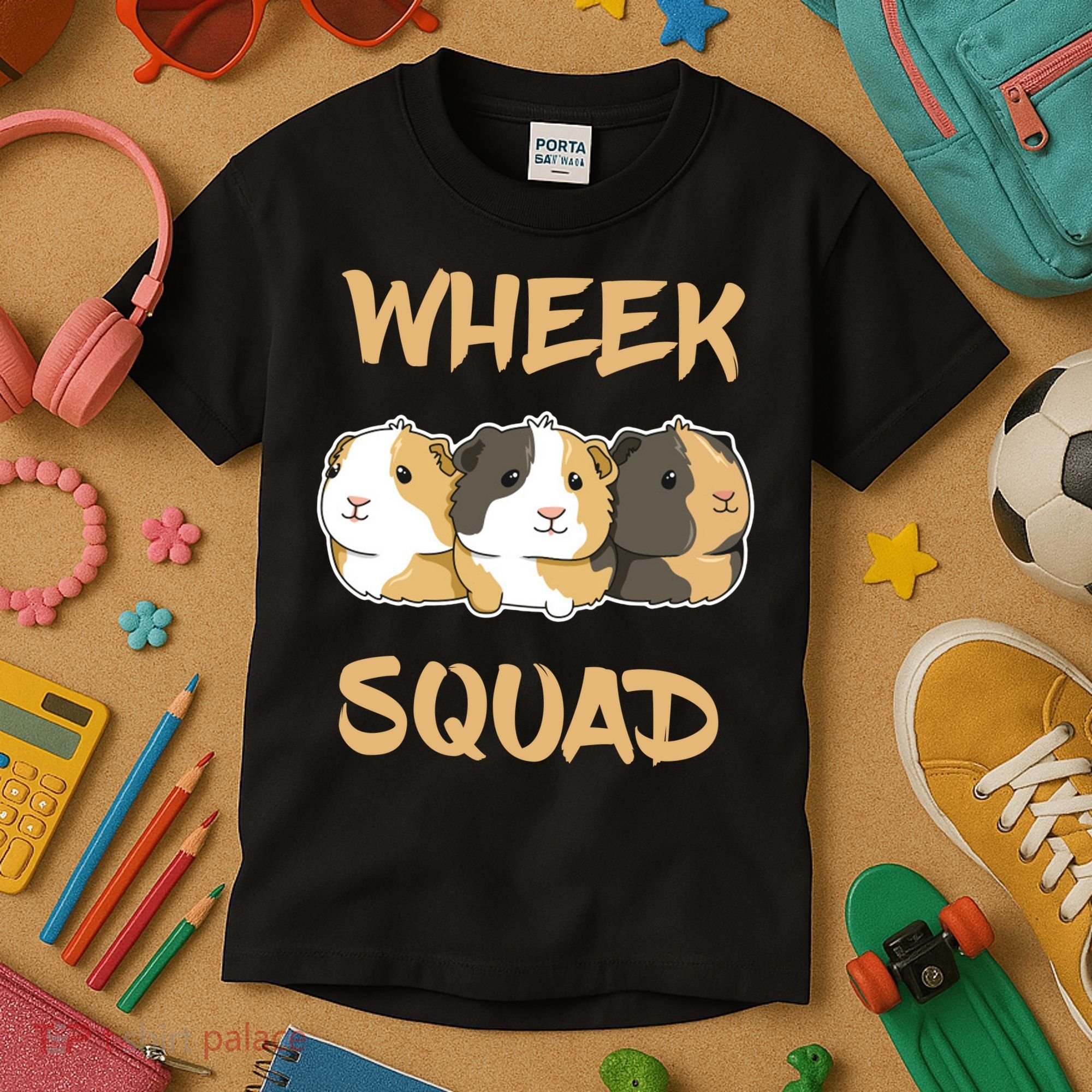 Wheek Squad Guinea Pig Kids T-Shirt