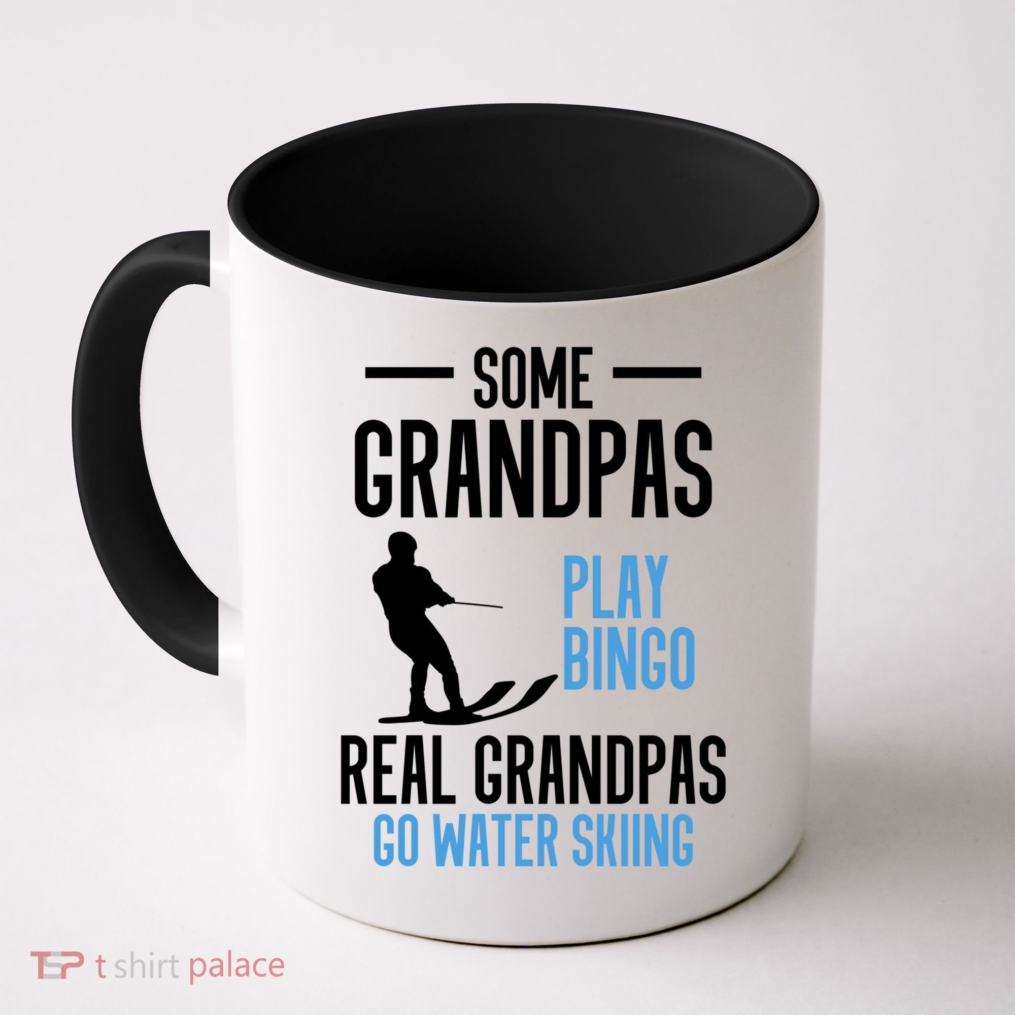 Water Ski Grandpa Skiing Waterski Waterskiing Holiday Waves Great Gift Coffee Mug