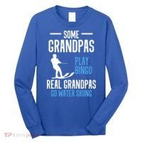 Water Ski Grandpa Skiing Waterski Waterskiing Holiday Waves Great Gift Long Sleeve Shirt thumb 0