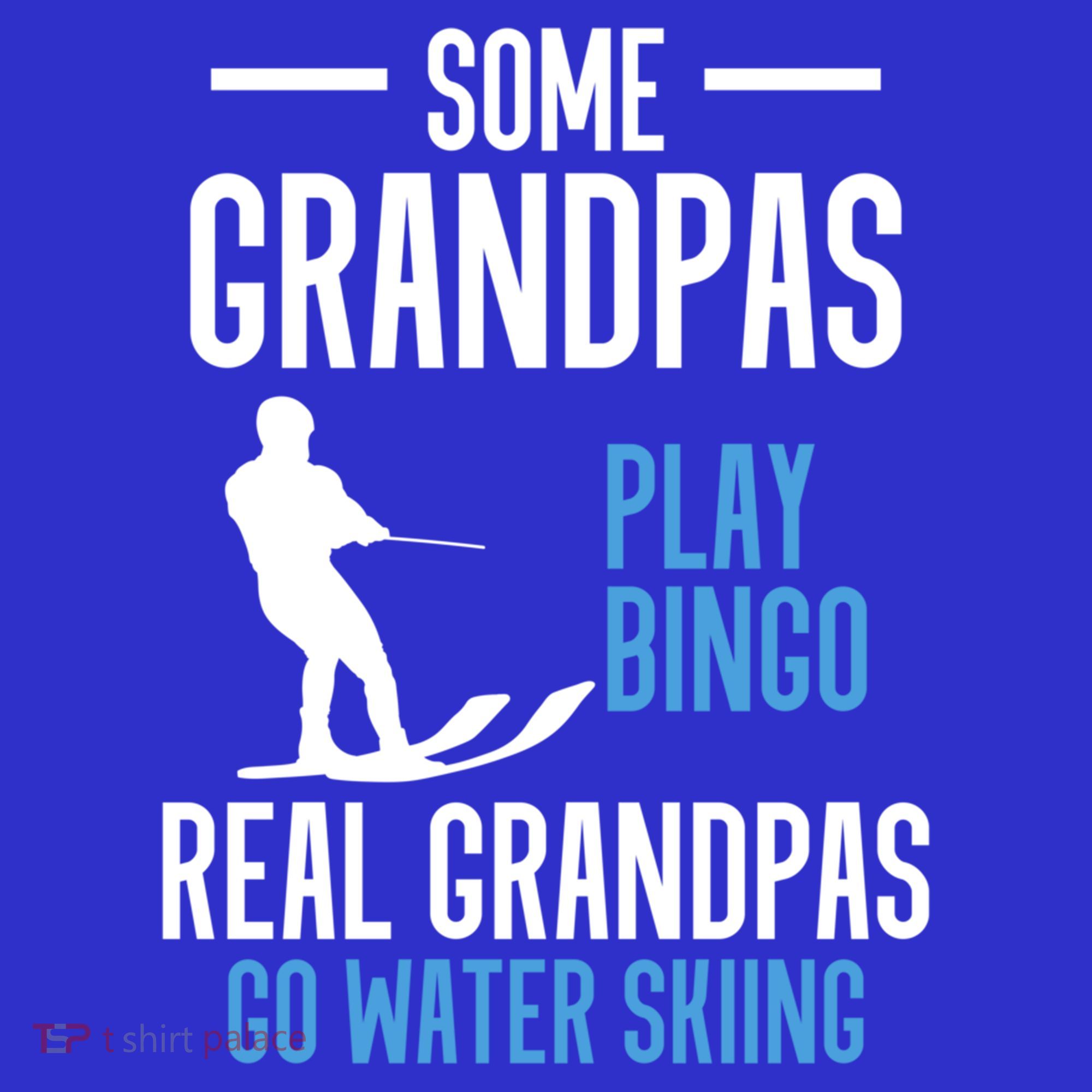 Water Ski Grandpa Skiing Waterski Waterskiing Holiday Waves Great Gift Coaster