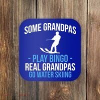 Water Ski Grandpa Skiing Waterski Waterskiing Waves Holiday Gift Coaster thumb 0