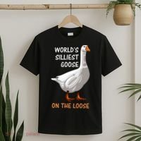 World's Silliest Goose On The Loose Funny Silly T-Shirt thumb 2