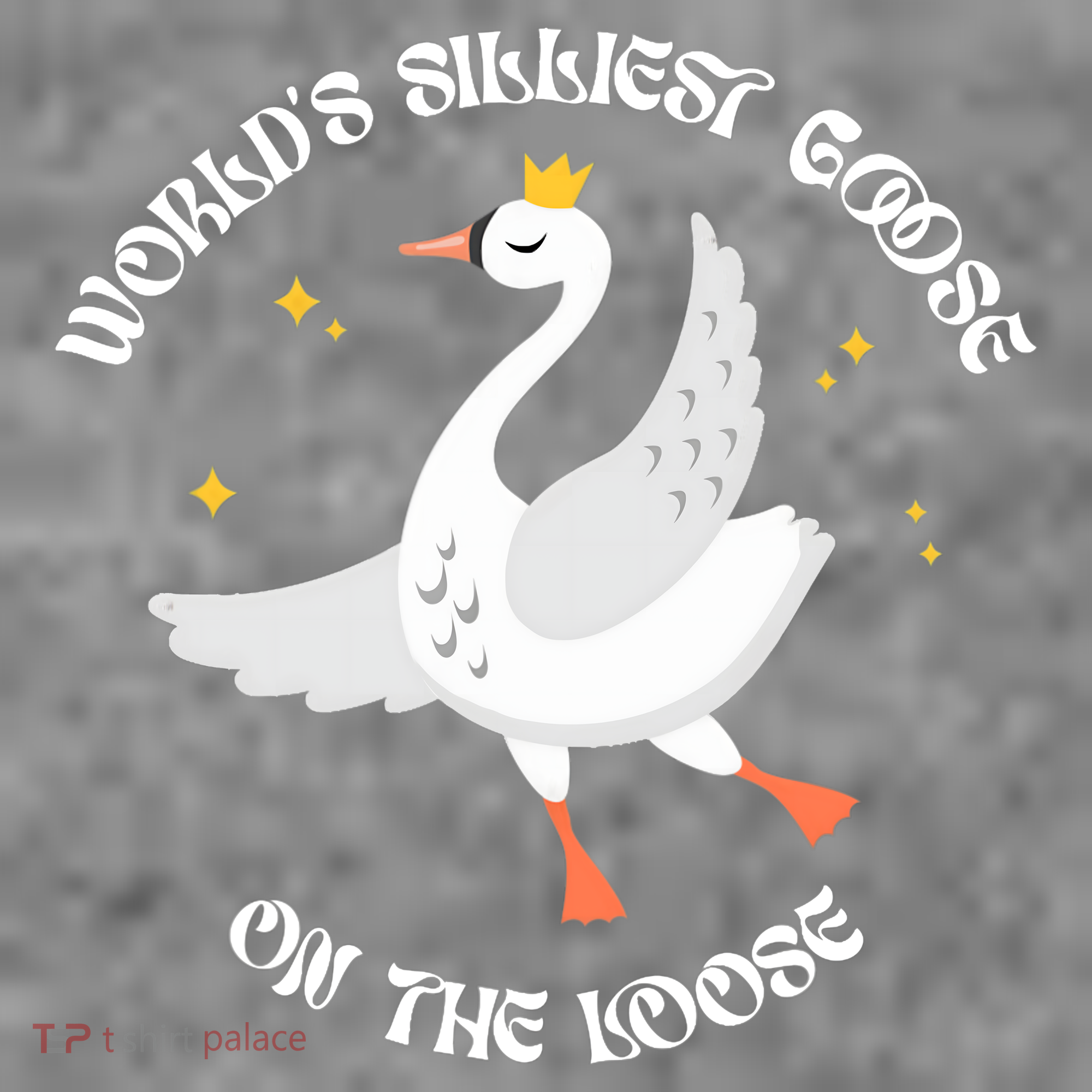 World's Silliest Goose On The Loose Funny Toddler Hoodie
