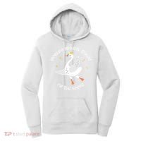 World's Silliest Goose On The Loose Funny Women's Hoodie thumb 0