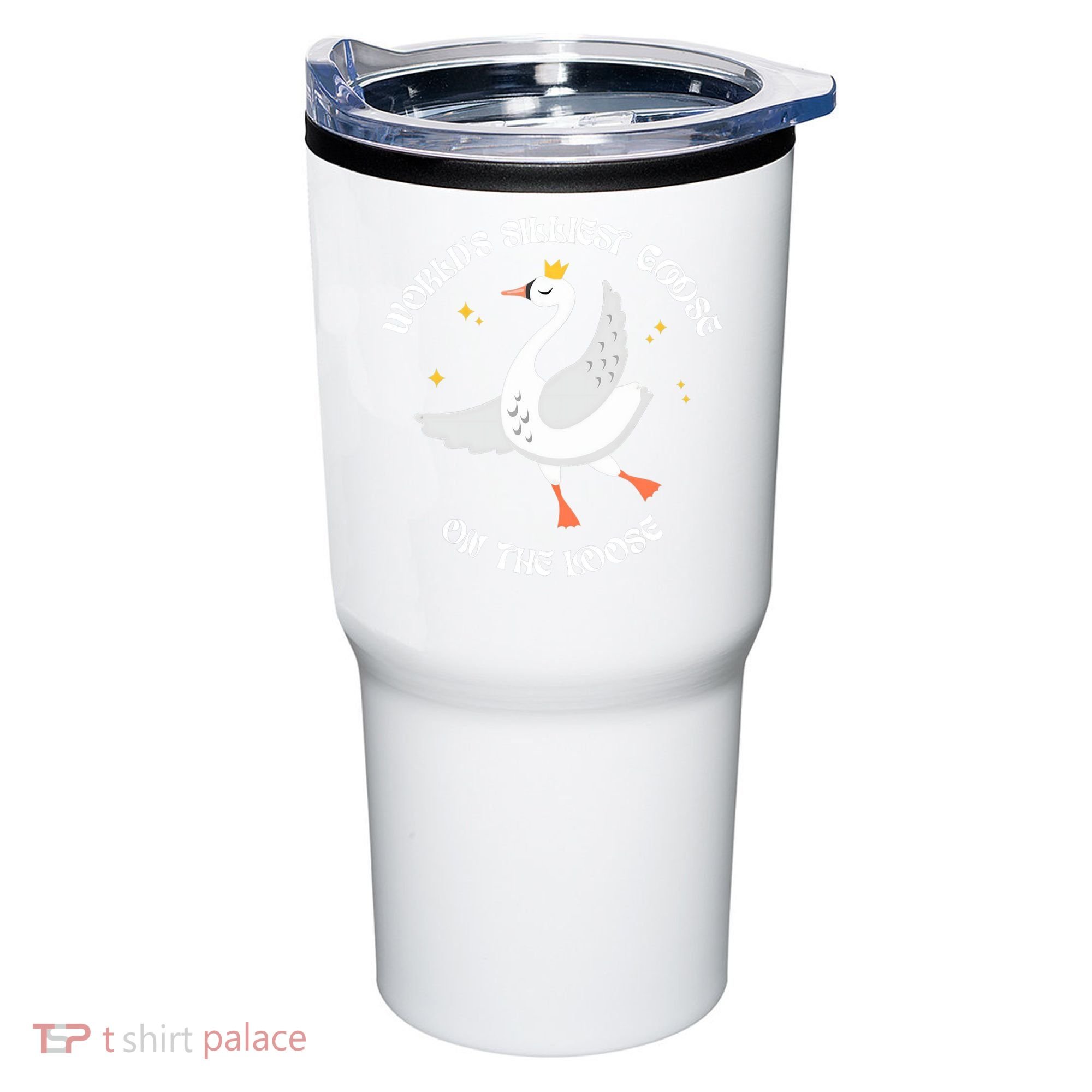 World's Silliest Goose On The Loose Funny Tumbler