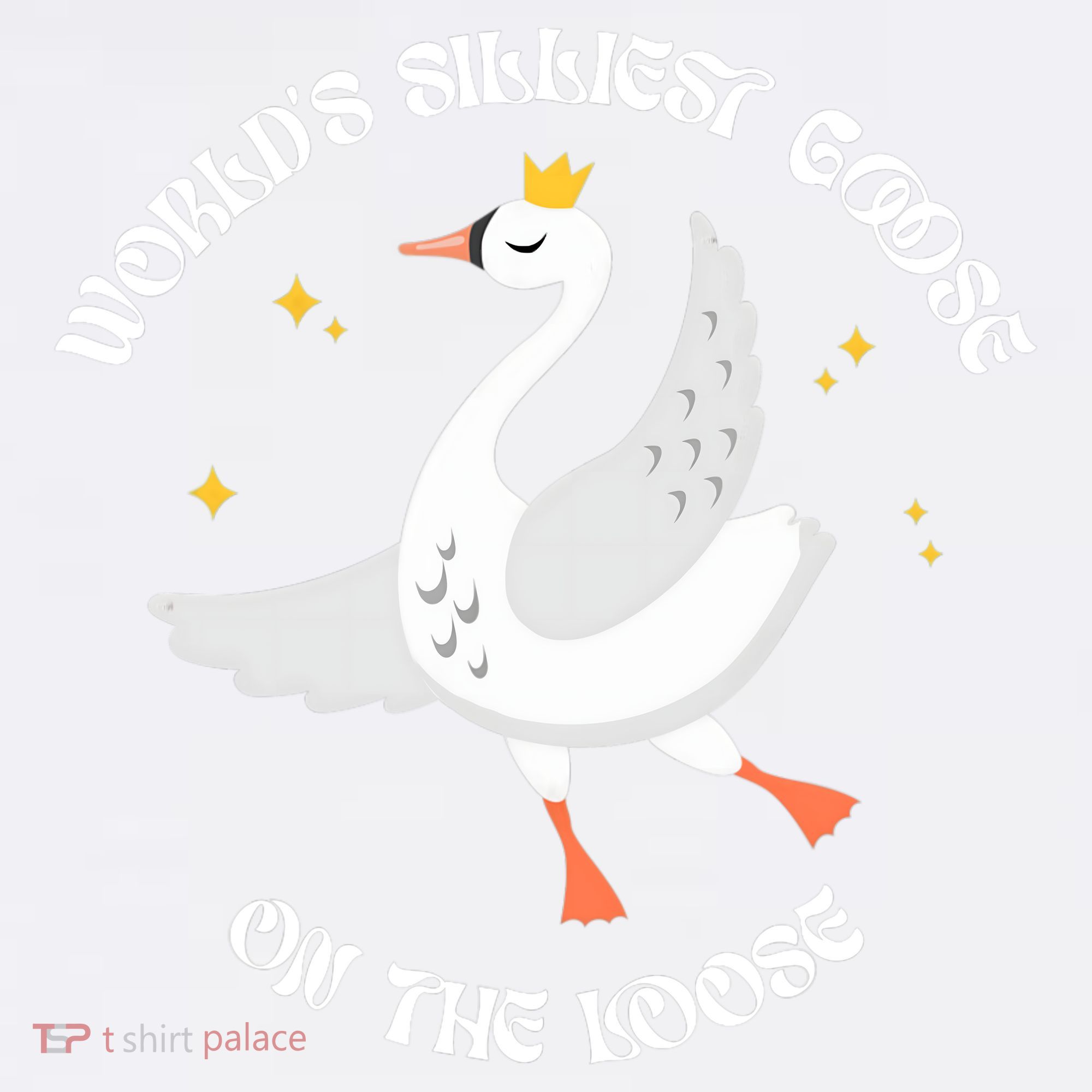 World's Silliest Goose On The Loose Funny Women's Tank Top