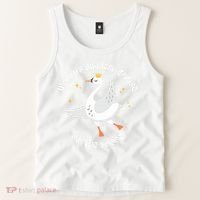 World's Silliest Goose On The Loose Funny Tank Top thumb 2