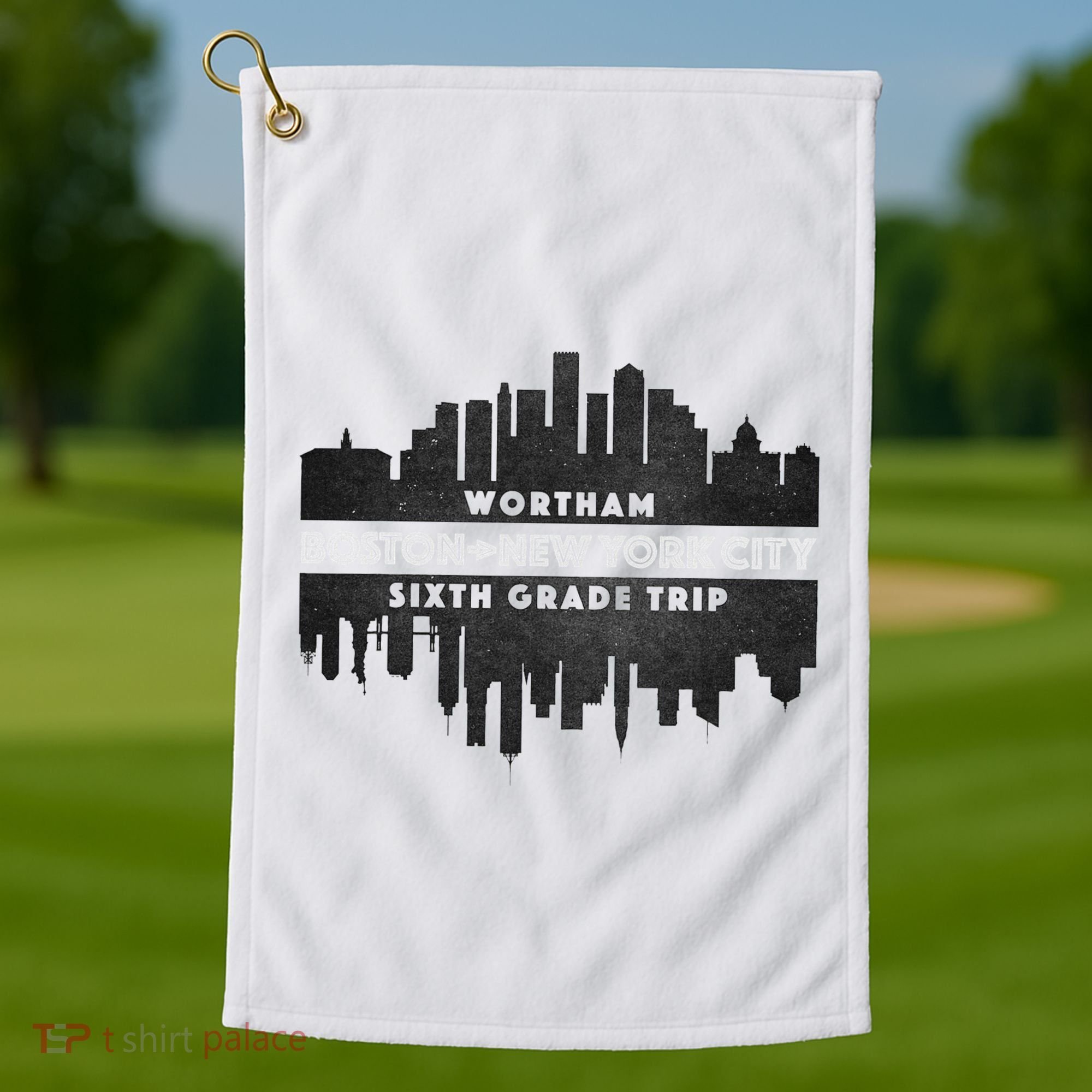 Wortham Sixth Grade Trip Golf Towel
