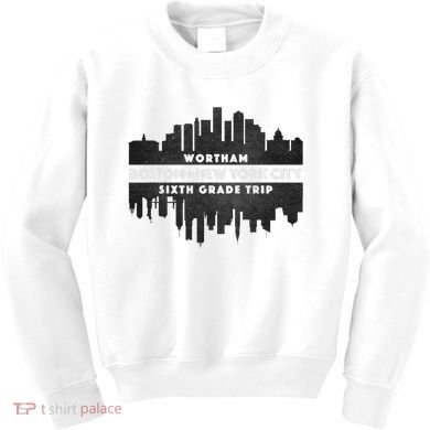 Wortham Sixth Grade Trip Kids Sweatshirt