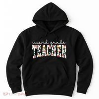 Wildflowers Second Grade Teacher Back To School 2nd Grade Hoodie thumb 0