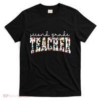 Wildflowers Second Grade Teacher Back To School 2nd Grade T-Shirt thumb 0