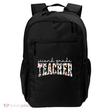 Wildflowers Second Grade Teacher Back To School 2nd Grade Backpack
