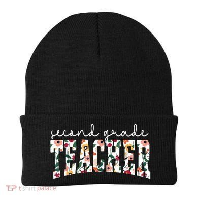 Wildflowers Second Grade Teacher Back To School 2nd Grade Beanie