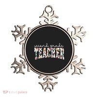Wildflowers Second Grade Teacher Back To School 2nd Grade Ornament thumb 0