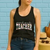 Wildflowers Second Grade Teacher Back To School 2nd Grade Women's Tank Top thumb 2