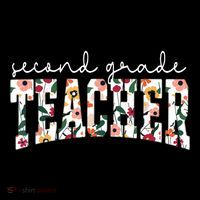Wildflowers Second Grade Teacher Back To School 2nd Grade Toddler Hoodie thumb 2