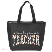 Wildflowers Second Grade Teacher Back To School 2nd Grade Tote Bag thumb 0