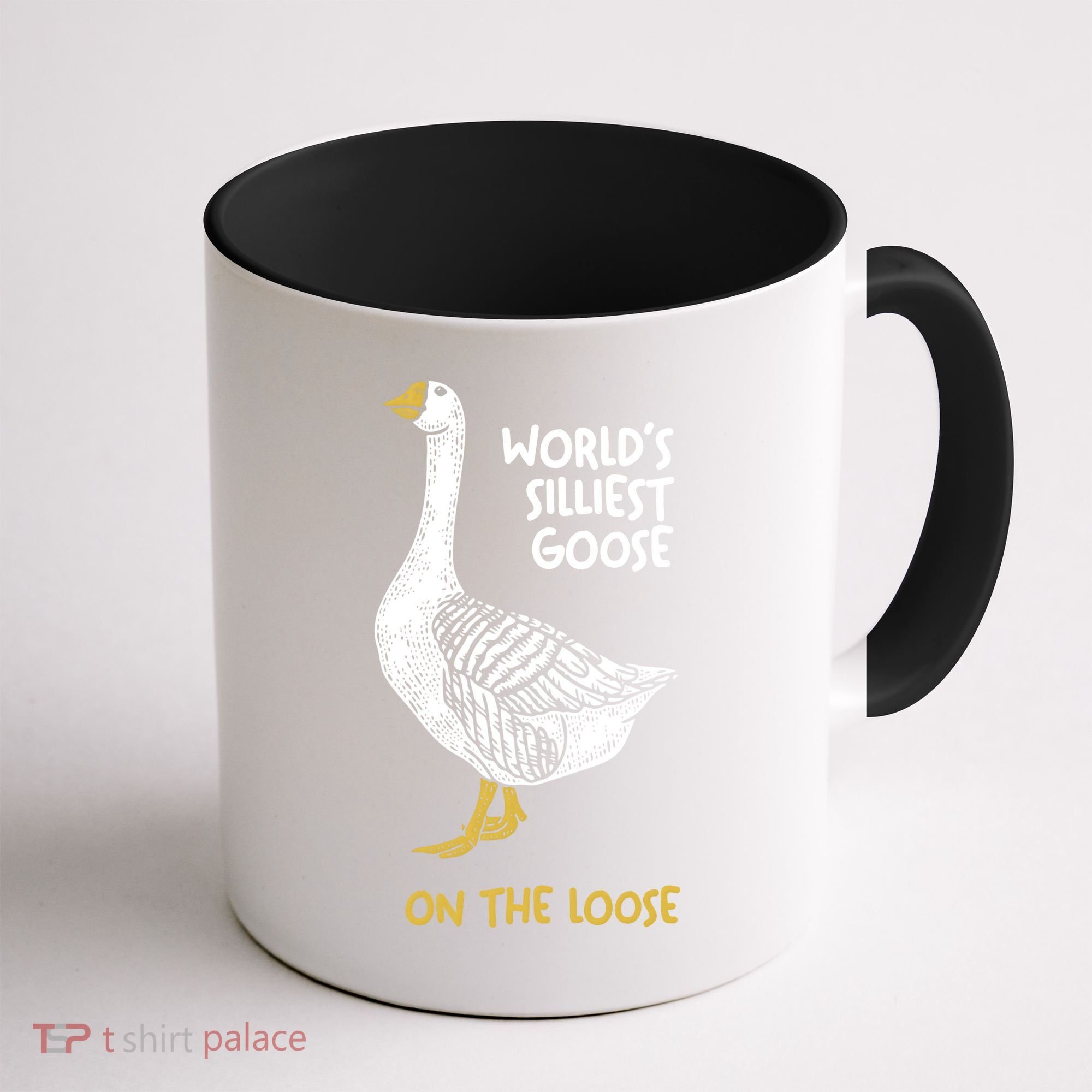 World's Silliest Goose On The Loose Coffee Mug