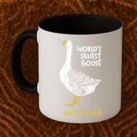 World's Silliest Goose On The Loose Coffee Mug thumb 2