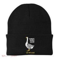 World's Silliest Goose On The Loose Beanie thumb 0
