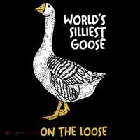 World's Silliest Goose On The Loose Women's Hoodie thumb 2