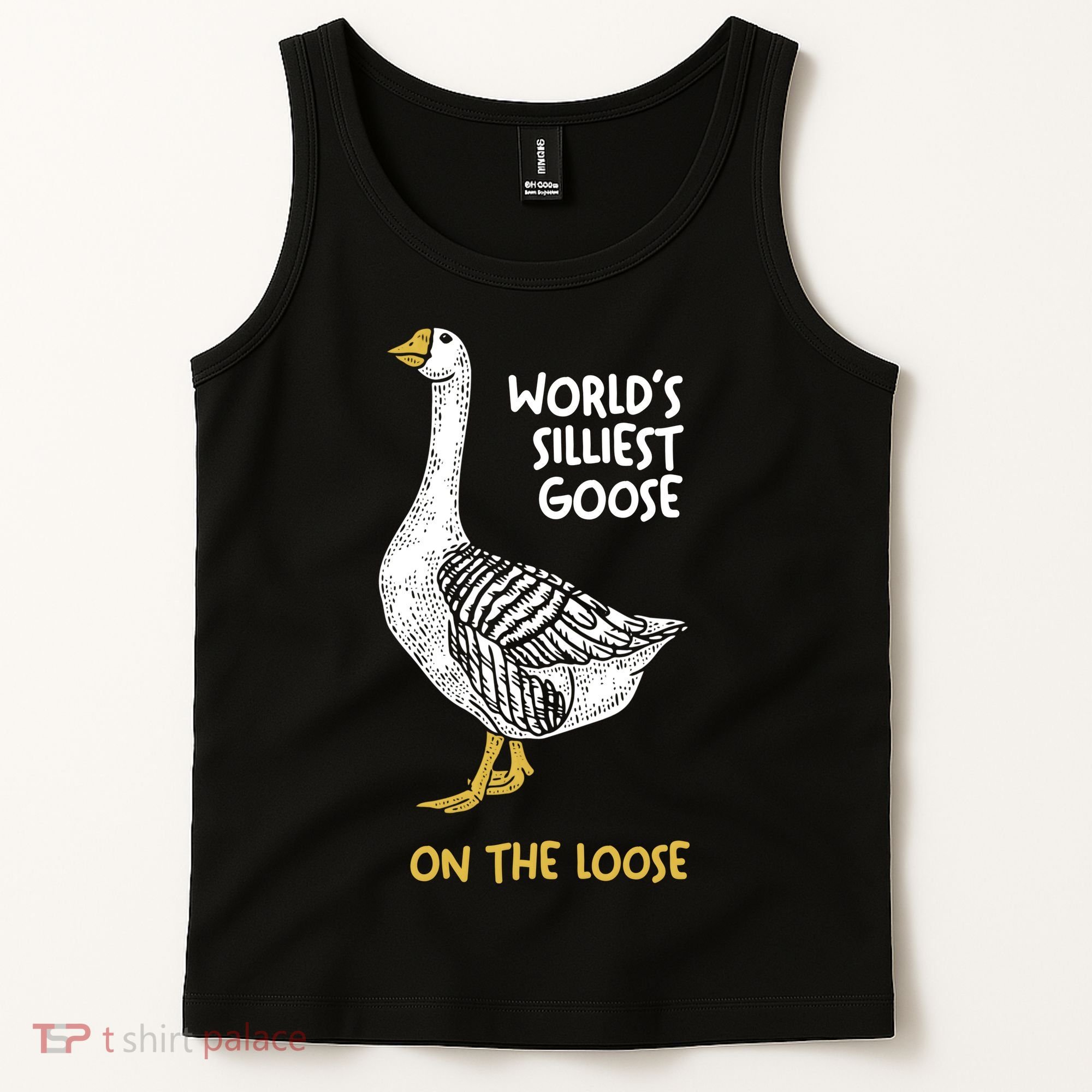 World's Silliest Goose On The Loose Tank Top
