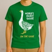 World's Silliest Goose On The Loose T-Shirt thumb 3