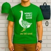 World's Silliest Goose On The Loose T-Shirt thumb 6