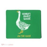 World's Silliest Goose On The Loose Mousepad thumb 0
