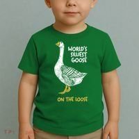 World's Silliest Goose On The Loose Toddler T-Shirt thumb 2
