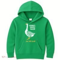 World's Silliest Goose On The Loose Kids Hoodie thumb 0
