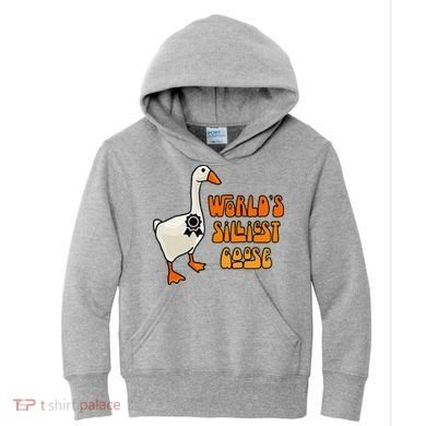 WorldS Silliest Goose Kids Hoodie