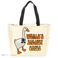 WorldS Silliest Goose Tote Bag thumb 0
