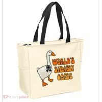 WorldS Silliest Goose Tote Bag thumb 2