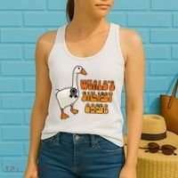 WorldS Silliest Goose Women's Tank Top thumb 2