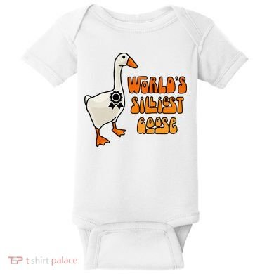 WorldS Silliest Goose Baby Bodysuit