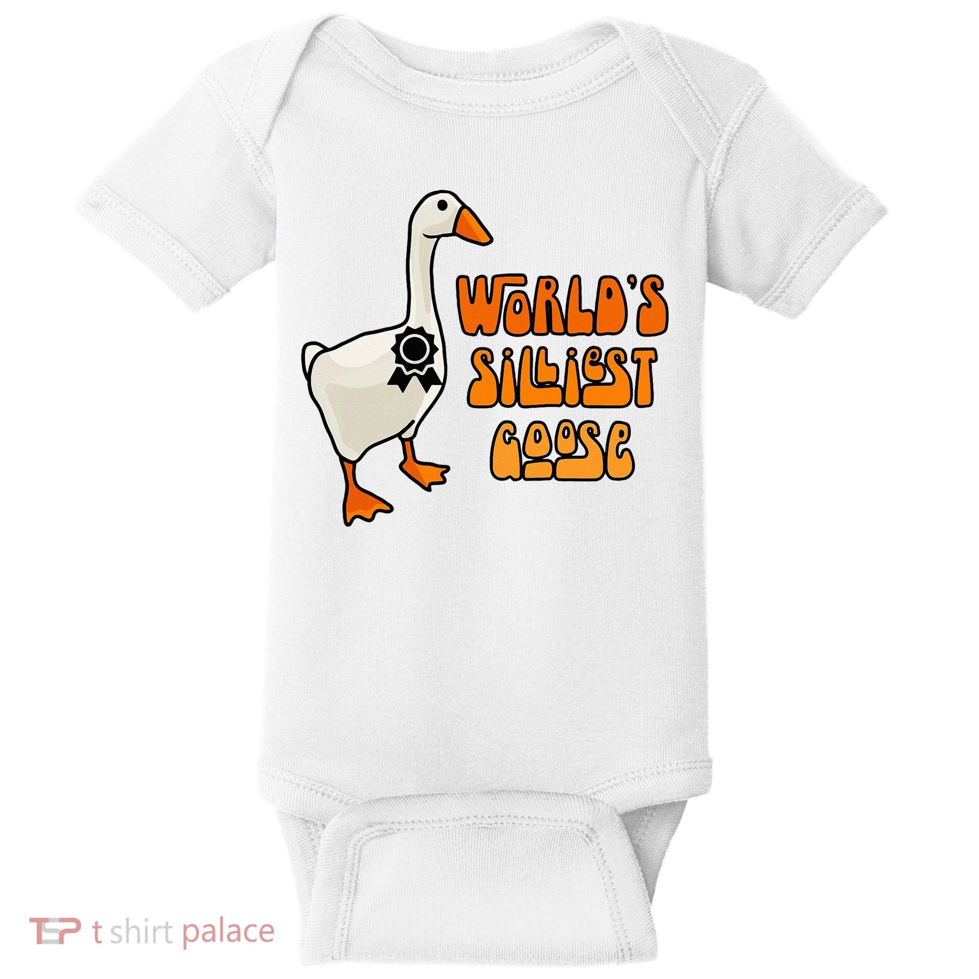 WorldS Silliest Goose Baby Bodysuit