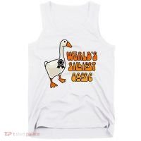 WorldS Silliest Goose Tank Top thumb 0