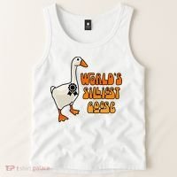 WorldS Silliest Goose Tank Top thumb 2