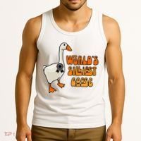 WorldS Silliest Goose Tank Top thumb 3